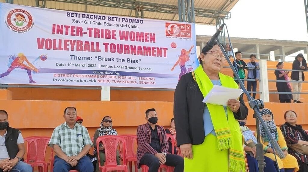 ICDS Cell, Senapati & NYKS organise Inter-Tribe Women volley tourney 2 Senapati 1