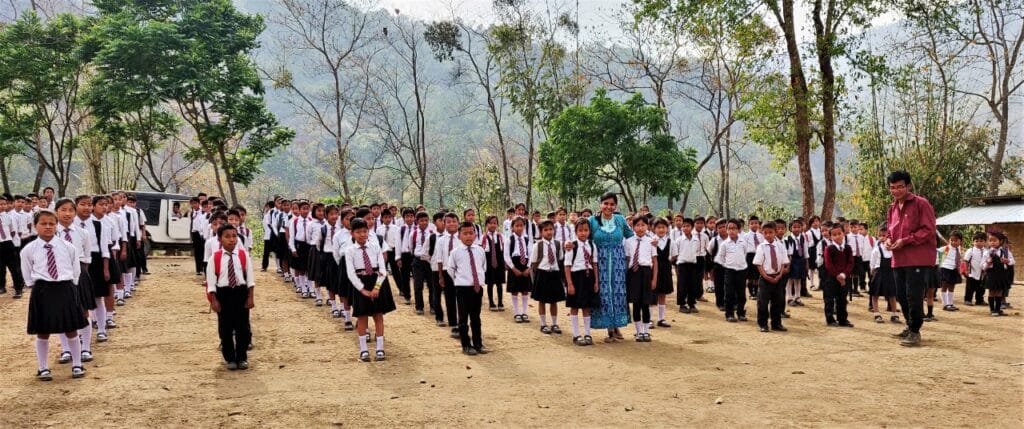 Pinjang village in Noney District gets a new Primary School 2 Pinjang