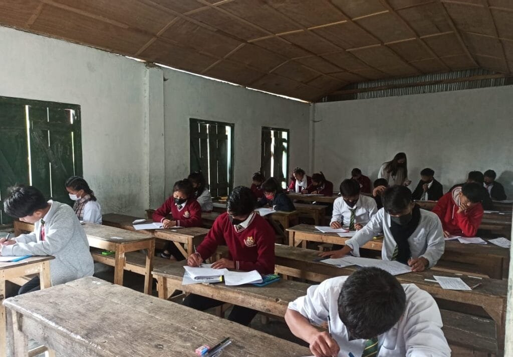 HSLC Exam 2022 commences, 1936 candidates appearing from Senapati 2 Students 2 1