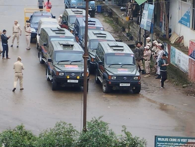 Manipur DGP launches first of its kind, 8 GPS enabled dedicated Highway Patrol 2 Senapati