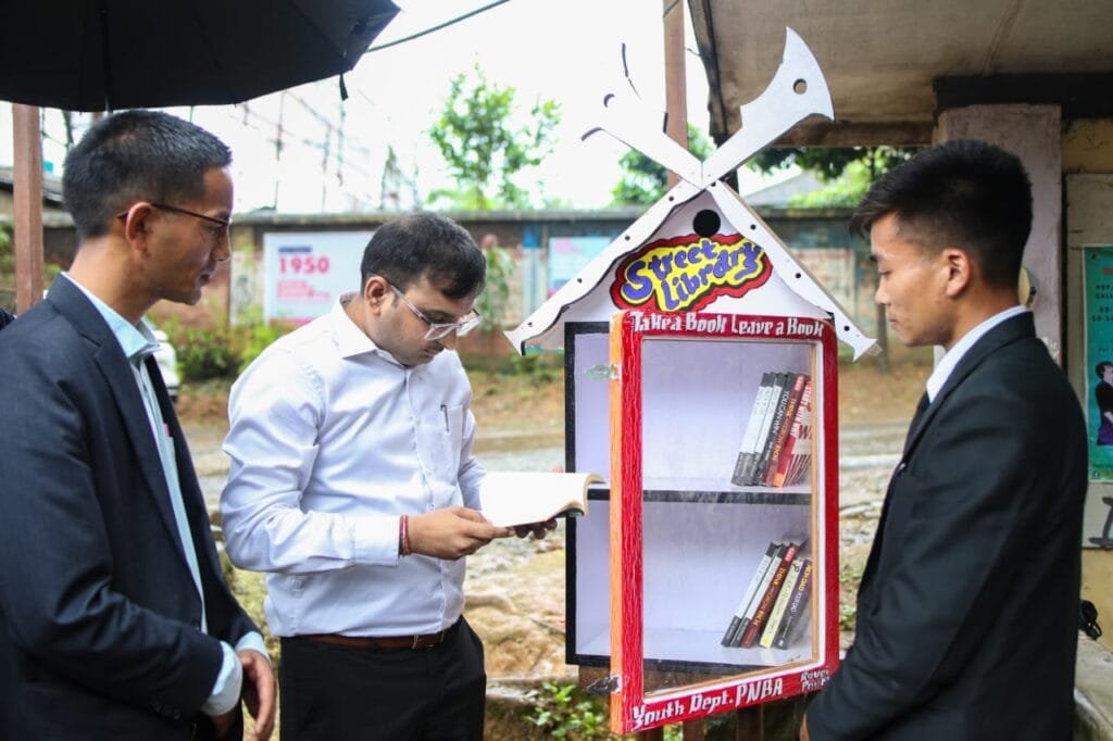 Senapati DC inaugurates Street Library - Take a Book, Leave a Book 2 Street Library