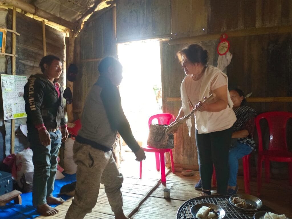 Global Naga Forum sends Relief Mission to fire victims of Solo Chiu Village: a report 3 Relief Mission to fire victims of Solo Chiu Village 1