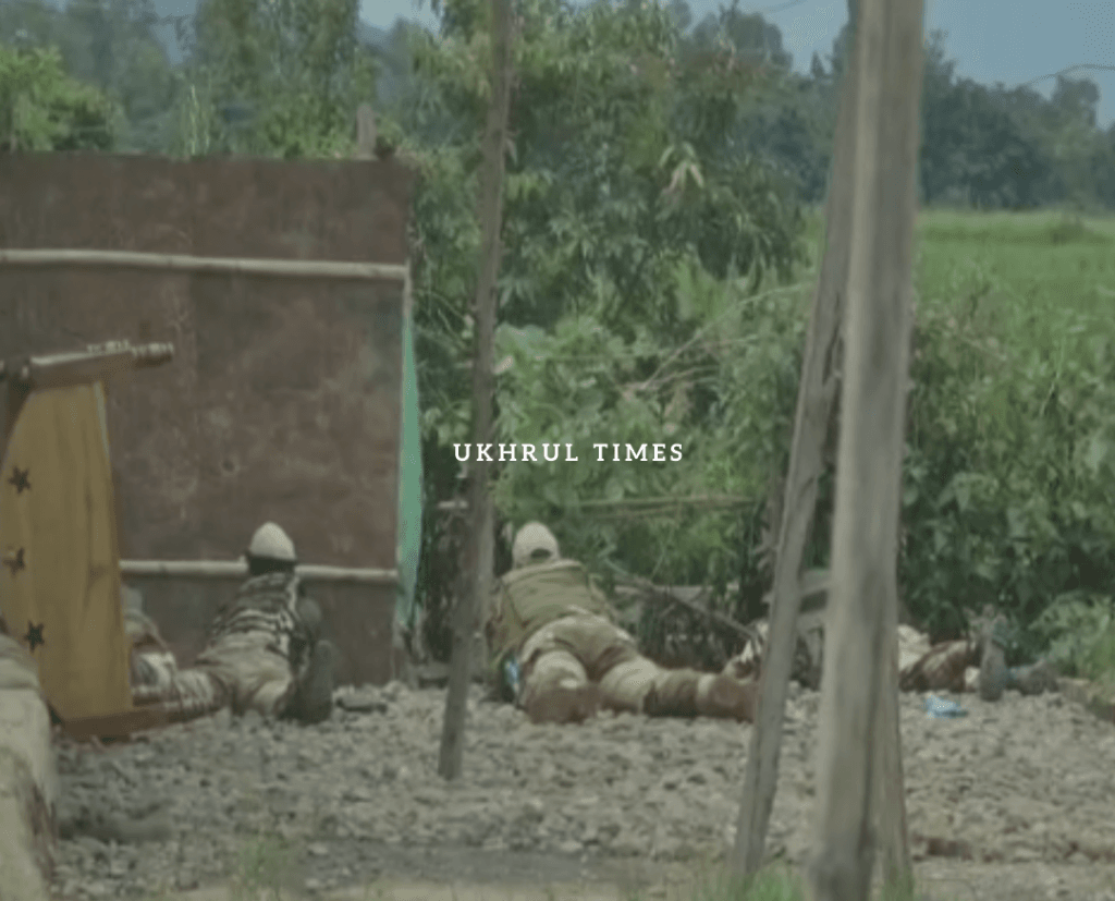 Fierce heavy firing reported in the foothills of Manipur 2 Ukhrul Times 1