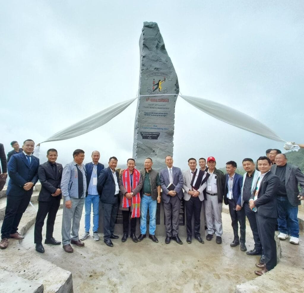 Dr. Kekhri Yhome unveils 30th NSF monolith at Ukhrul; Medovi Rhi elected as new president NSF 1 Dr. Kekhri Yhome Unveiled 30th NSF Monolith at Ukhrul