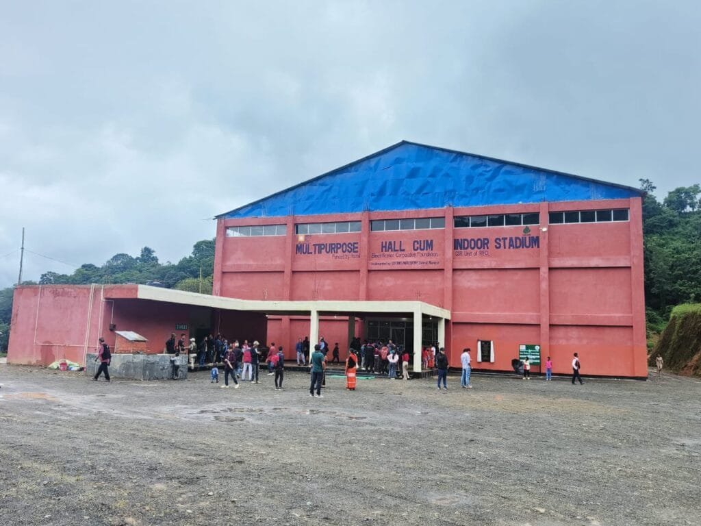 REC Multipurpose Cum Indoor Stadium Inaugurated in Somdal 1 Somdal Ukhru dist