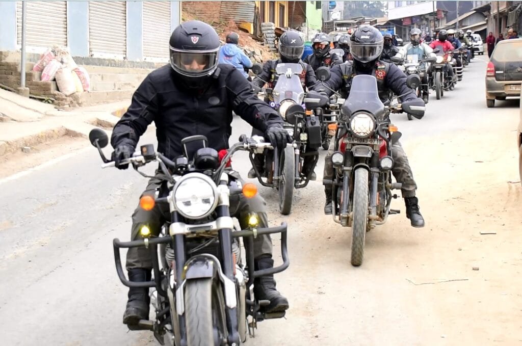 Preparations underway to host Lieut Col (L) Robert TA Memorial Open Football Tournament 1 Bike rally organised by Assam Rifles.
