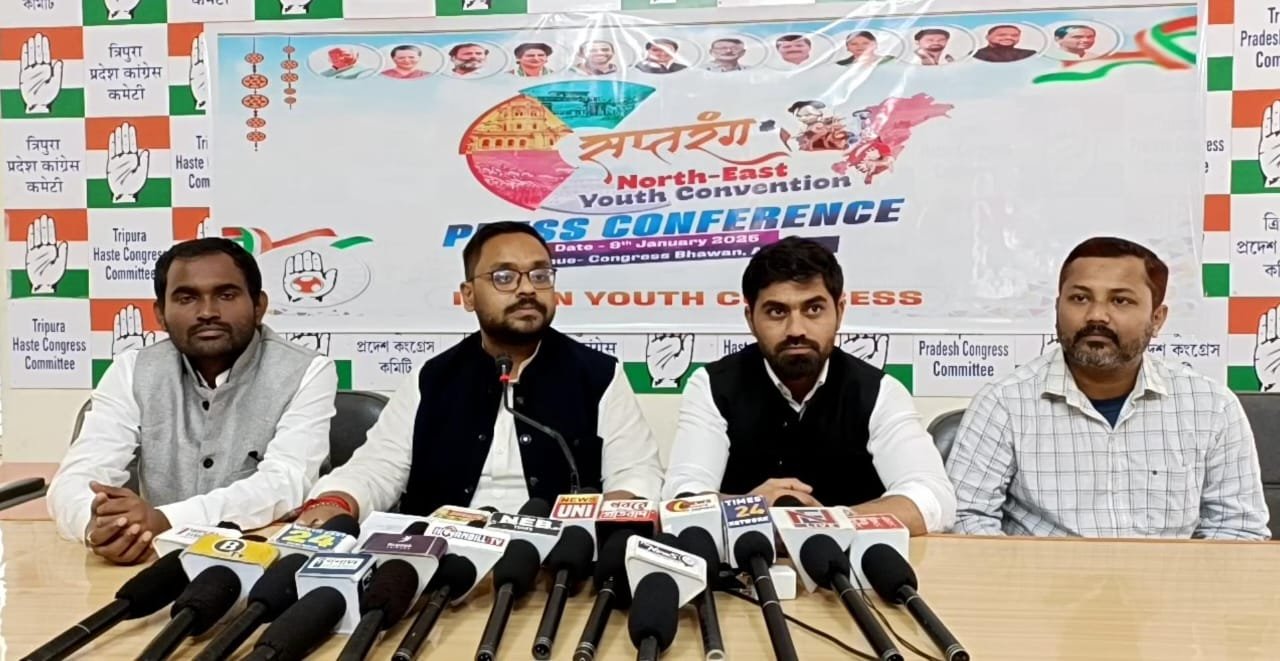 Indian Youth Congress to Host Northeast Youth Convention in Tripura