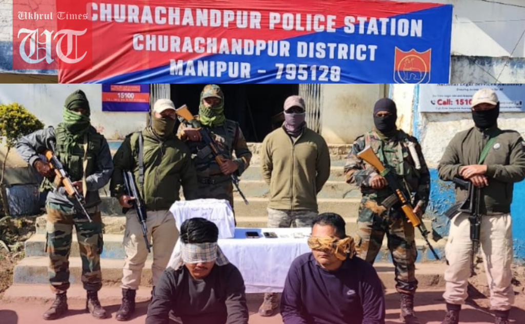 Manipur Police Nab Two With Drugs under Churachandpur Police Station Copy