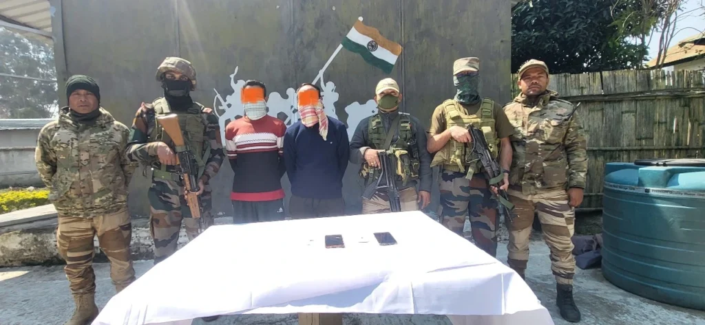 Three Militants Arrested with Weapons in Manipur