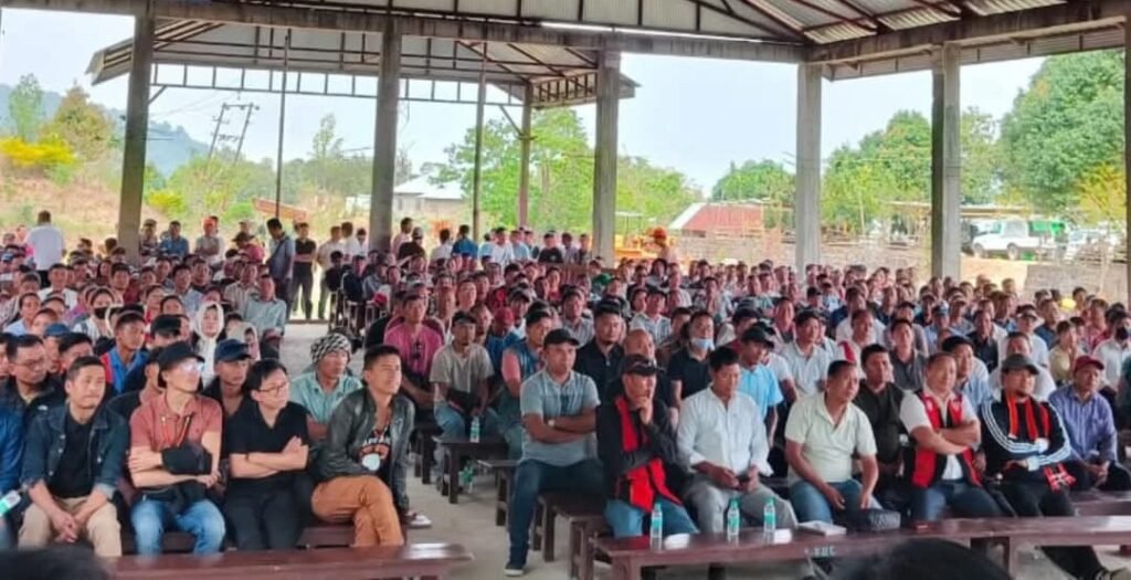 Zeme Liangmai Rongmei and Inpui CSOs adopt key resolutions at Konsakhul Naga Village