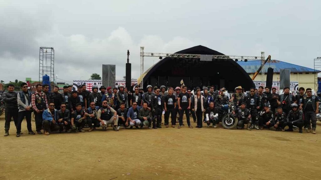 Bikers Rally For Peace In Manipur